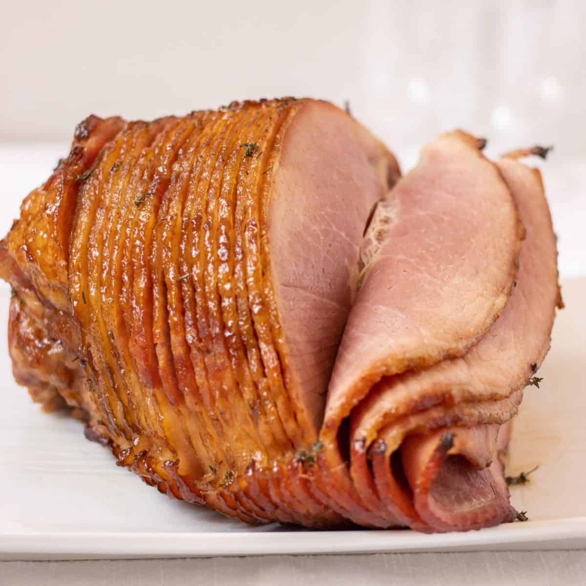 Honey Glazed Spiral Ham - This Home Kitchen