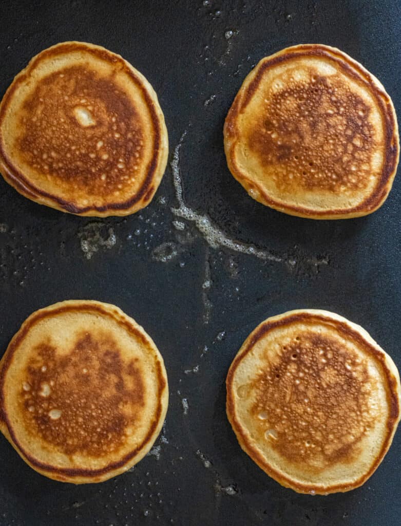 Brown Sugar Pancakes - This Home Kitchen