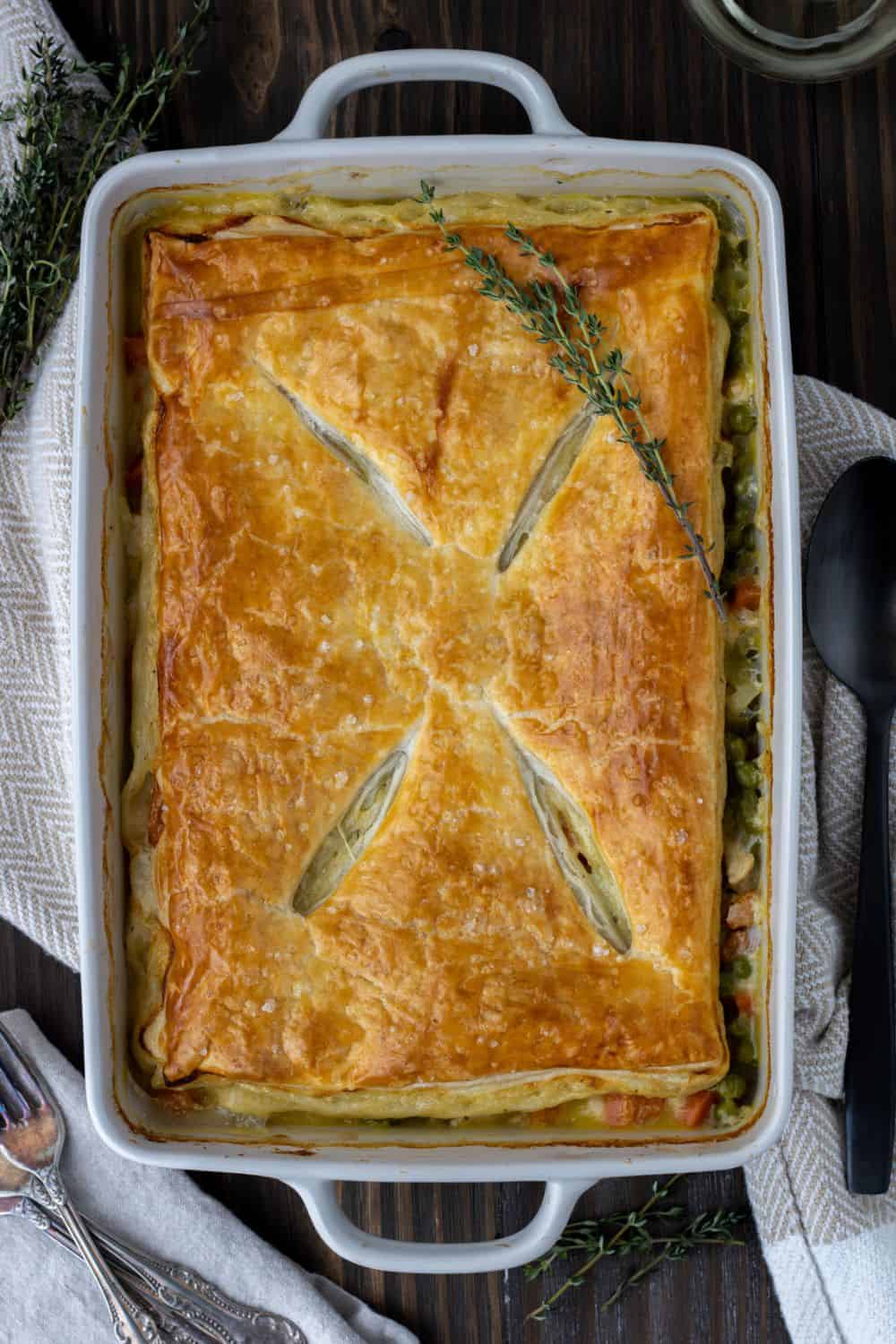 Chicken Pot Pie With Puff Pastry This Home Kitchen   Chicken Pot Pie With Puff Pastry Pin 1 