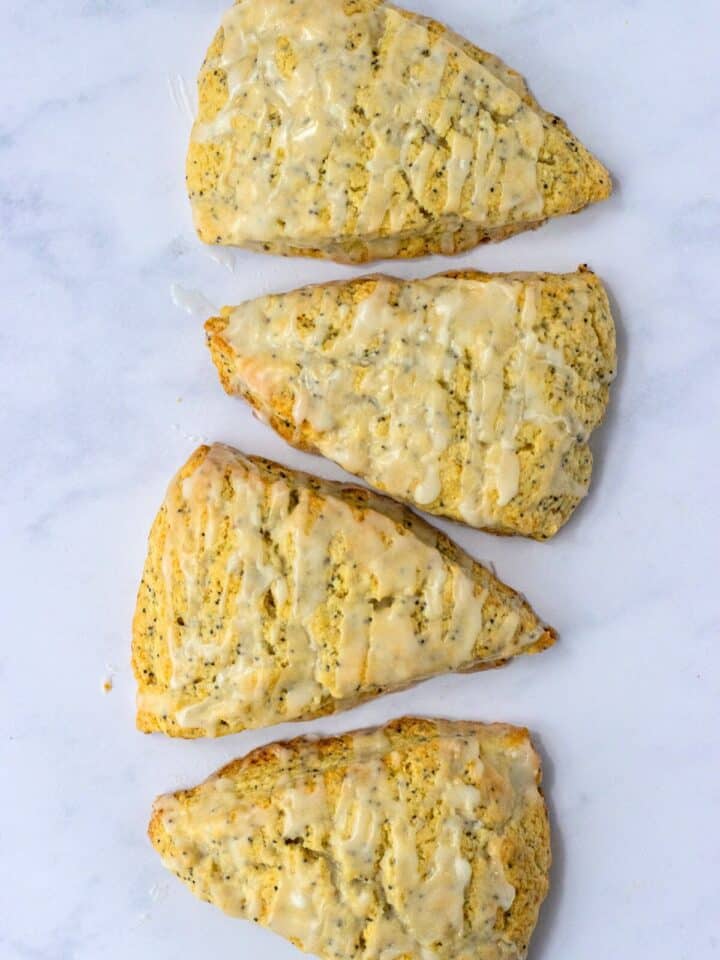Lemon Poppy Seed Scones This Home Kitchen