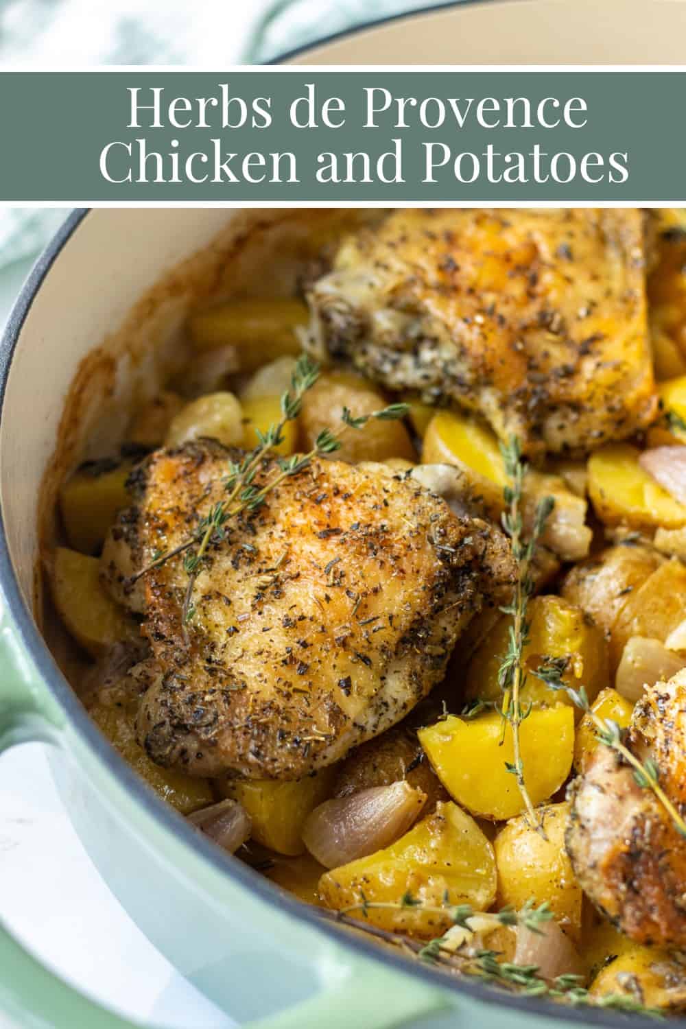 Herbs de Provence Chicken and Potatoes This Home Kitchen
