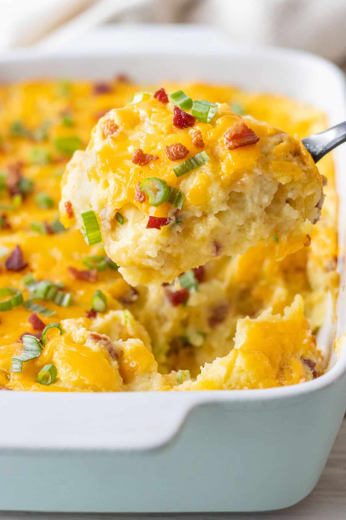 Loaded Mashed Potatoes - This Home Kitchen